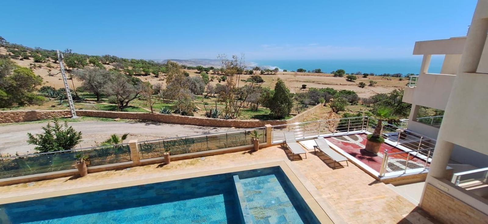 Apartamento Duplex Taghazout Ocean With Pool & Fitness Exterior foto