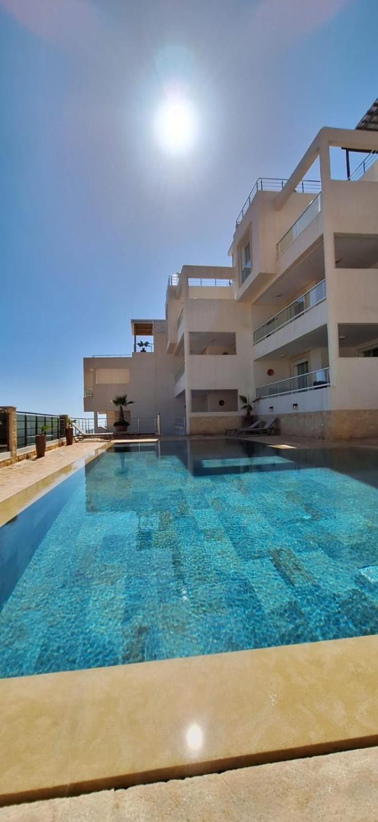 Apartamento Duplex Taghazout Ocean With Pool & Fitness Exterior foto